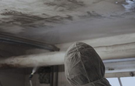 ocieplanie stropów piwnic metodą natrysku Cafco Therm